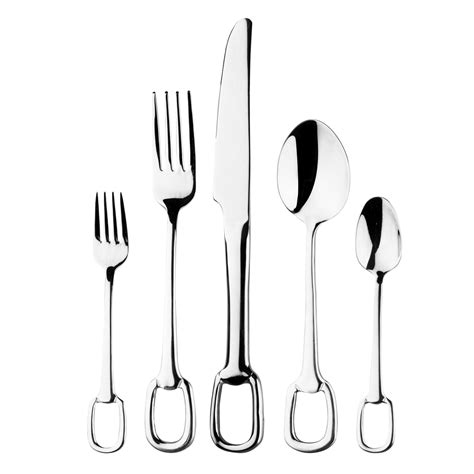 hermes silverware collection